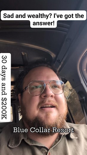 34 reactions · 10 comments | Sad and Rich and need real therapy? I've got the answer! Come work your ass off with me and let's reset your reference point! #realtherapy #hope #livelife | Cody Buford | Facebook