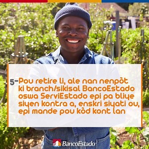 1.8K views · 37 reactions | Si’w vle resevwa kat CuentaRUT la, swiv pwosedi sa yo epi jwi benefis ki vini avek kont lan. | BancoEstado | Facebook