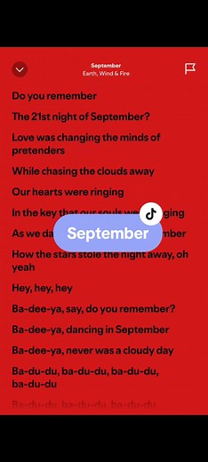 September Song by Earth, Wind & Fire - Lyrics and Spotify