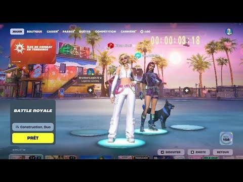 J'ai jouer pour la première fois à Fortnite sur PC (Clavier Souris)