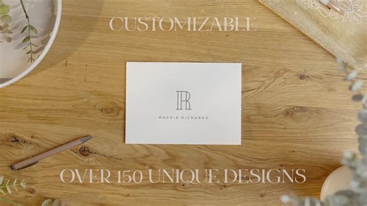 Personalized Thank You Cards With Name, Flat Custom Stationery Notecards for Wedding, Business, Baby Shower Thank You Note, With Thanks Flat - Etsy