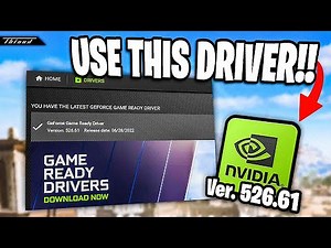 Fix Crashes & Stutters NOW with Nvidia Driver 526.61 in MW2