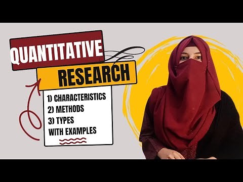 Quantitative Research Design || Methods and Types of quantitative research || Experimental research