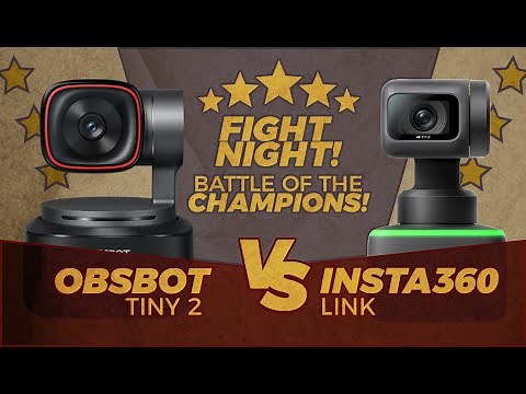 Obsbot Tiny 2 Vs Insta360 Link Webcam Battle
