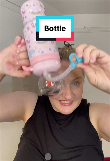 Fun Water Bottle for Kids and Adults with Whale Design