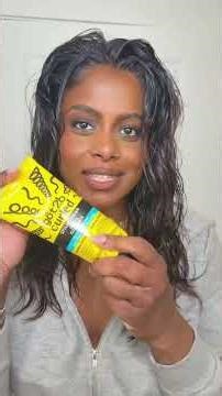 Curly hair routine using got2b products 💛🖤 #curlyhairroutine #curlyhairstyles #curlyhairhacks