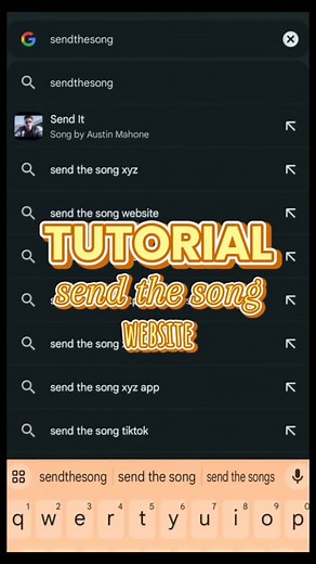 How to Send a Song Tutorial on Website