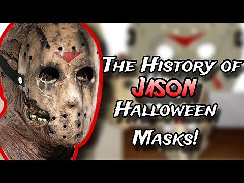 The History of Jason Halloween Masks!
