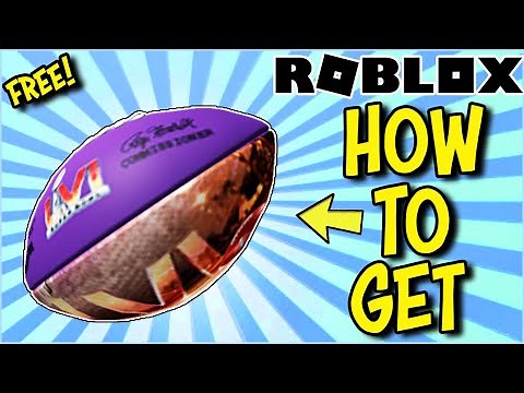 *FREE ITEM* HOW TO GET WILSON SUPER BOWL LVI COMMEMORATIVE FOOTBALL IN ROBLOX NFL TYCOON - All 56