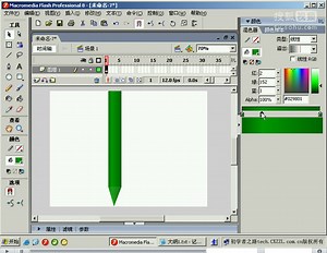 flash颜色渐变_flash制作教程