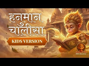 Hanuman Chalisa for Kids | Gentle Devotional Song | Hanu & His Little Adventures