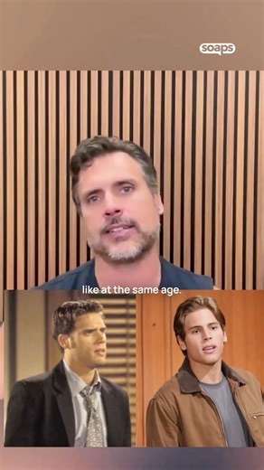 Fans aren’t the only ones marveling over the similarities between Crew Morrow (Will Spencer, #BoldAndBeautiful) and Joshua Morrow (Nick Newman, #YoungAndRestless), who couldn’t be prouder of his son. Check first comment for our full interview! | SheKnows Soaps