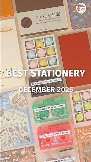 The BEST Stationery of December 2025 🫶✨