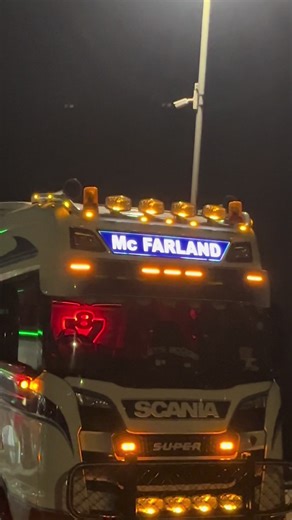 The Power of McFarland Transport: Dutch Spec Scania V8