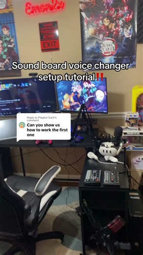 Replying to @Playboi Carti lmk if yall need the Xbox and pc tutorial #fyp #tiktokshop #affordable #soundboard #voicechanger #ps5 #xbox #pc #shopnow