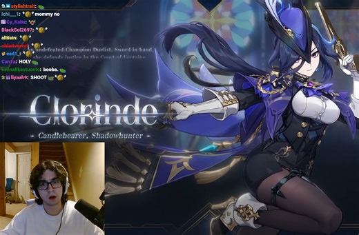 【原神/熟肉】Zyox看克洛琳德角色演示，崩铁联动确认？！