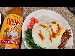 Yummy Corned Beef Hash Recipe w/ Hormel Homestyle Canned Corned Beef Hash with Eggs, Kale & Tomatoes
