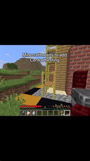 Doital | Adding heating to the most detailed Minecraft house #minecraft #minecraftmemes #explore #meme #minecraftbuilds | Instagram