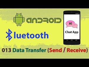 013 : Bluetooth Data Transfer (Sending/Receiving): Android studio bluetooth communication