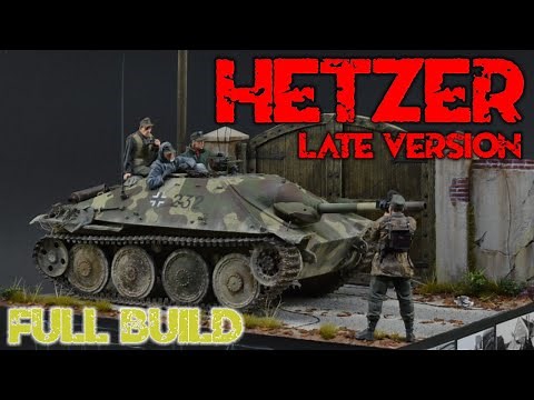 Ultimate Hetzer Full Build: Loaded To The Max! Takom 2172 1/35