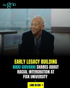 Where did Nikki Giovanni’s remarkable legacy begin? The iconic poet and activist recently sat down with theGrio’s Maiysha Kai to reflect on her transformative time at Fisk University. Not only was she instrumental in advancing racial integration at the institution, but she also pioneered the arts festivals that have become a beloved tradition. Discover more about the wisdom and lasting impact of Nikki Giovanni on Masters of the Game—watch now on theGrio: ow.ly/E8bv50Uop8W | theGrio