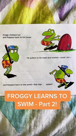 Froggy Aprende a Nadar - Parte 2: ¡Diversión en el Agua!