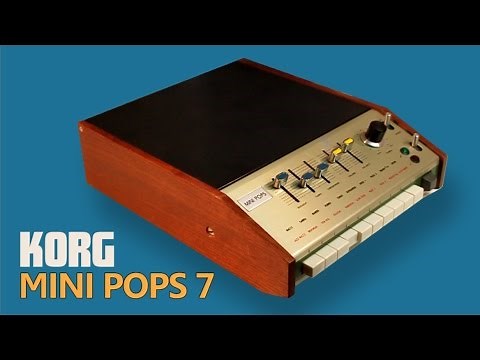 KORG MINI POPS 7 Analog Rhythm Box 1971 | HD DEMO | SAMPLE PACK