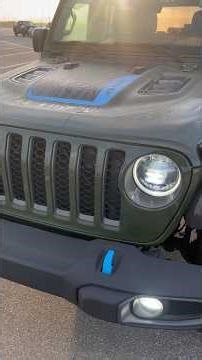2023 Jeep Wrangler Rubicon 4xe #jeep #wrangler #car #suv #carreview #viral #shorts #fyp #hybrid #ev
