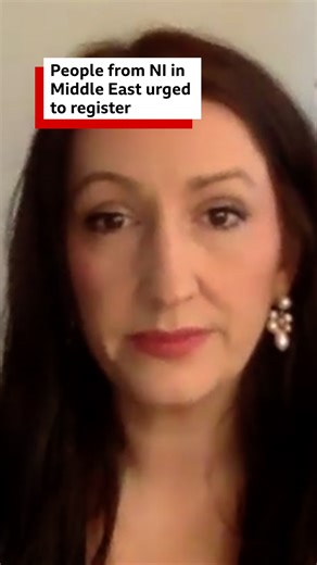 Northern Ireland's deputy first minister says thousands of people from NI are in countries affected by the latest conflict in the Middle East and urges them to register with the British or Irish governments to receive official information. Read more: https://bbc.in/4siceof | BBC News NI