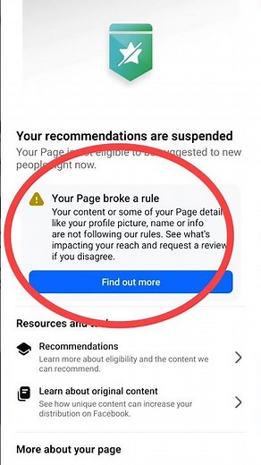 your page broke a rule problem 😭 |Facebook problem