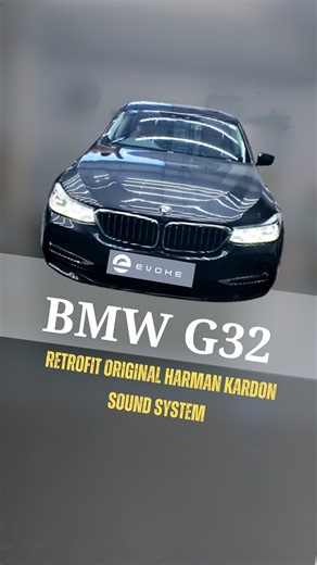If your G32 sounds flat at high volume, this is why... 😢 Introducing the Original Harman Kardon system retrofit — factory look, concert-grade audio. Clarity with real punch and balance. 💡 Key Features: ✅ Original BMW Harman Kardon surround sound system ✅ Multi-speaker setup with dedicated tweeters & subwoofers ✅ Crisp highs, balanced mids & deep controlled bass ✅ Amplifier tuned specifically for BMW G32 cabin acoustics ✅ Fully integrated with factory head unit & iDrive controls ✅ OEM fitment —