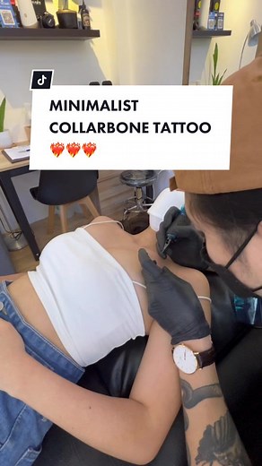 Minimalist Collarbone Tattoo Ideas