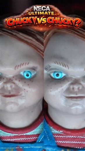 Chucky vs Chucky? 😳🔪 Fake Vs Real