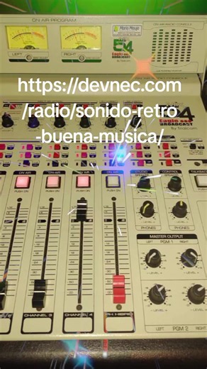 Sonido Retro Radio Online Las 24.hs https://devnec.com/radio/sonido-retro-buena-musica/