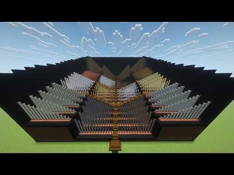 Minecraft Pipe Organ | Bohemian Rhapsody (Queen)