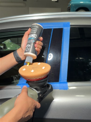 Restore Glossy B-Pillars with Insynchro Compound