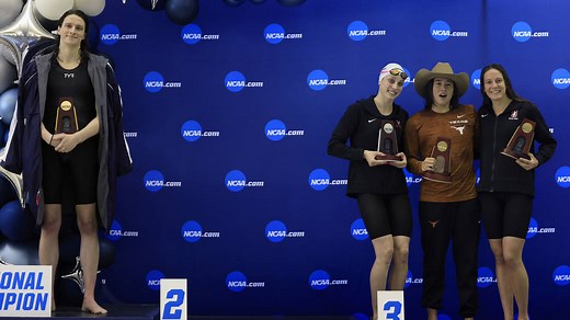 Female swimmers beaten by transgender Lia Thomas stand together as protests erupt at ‘unfair’ result | LBC