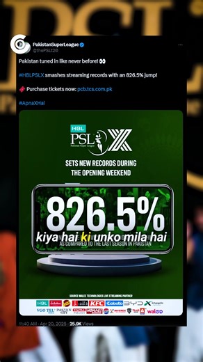 PSL vs IPL🥶 Digital war? PSL came with fire this season📊 (IPL 2025, PSL, Cricket, CricTracker, Cricket Updates) | CricTracker