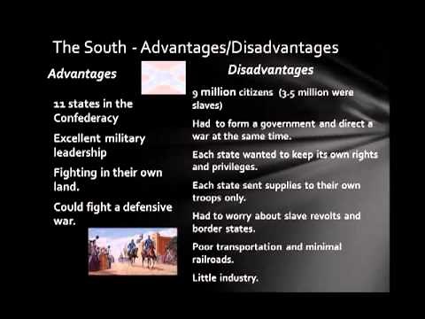 Advantages and Disadvantages of the Civil War