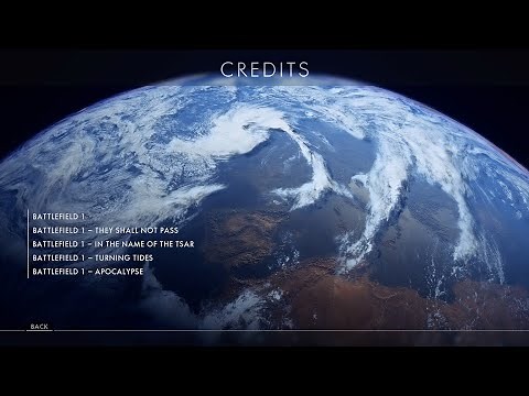 Battlefield 1 Credits