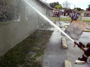 Attic Fire Attack Through Soffit