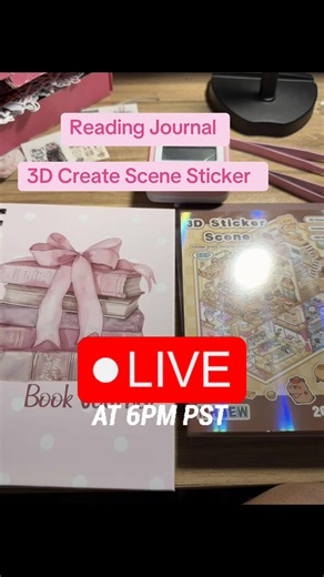 Explore 3D Create Scene Stickers for Your Reading Journal