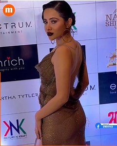 Uorfi Javed Burns The Red Carpet With Sheer Golden Dress At Beti Fashion Show 2023 #uorfijaved #uorfijavedfashion #uorfijavedstyle | Movified