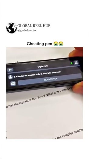an AI-powered scanning pen that instantly solves scanned math problems using Pen GPT AI Scanning
