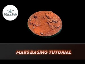 How to create Mars or Martian Warhammer bases