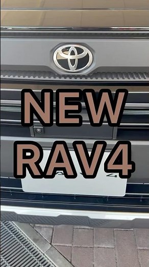 新型RAV4！グレードはAdventure、カラーはアティチュードブラックマイカ✨#新型RAV4 #RAV4 #トヨタカローラ新茨城 #展示車