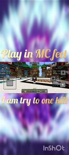 Play in MC feet try to one kill 😏#like #minecraft #gaming #subscribe #shorts