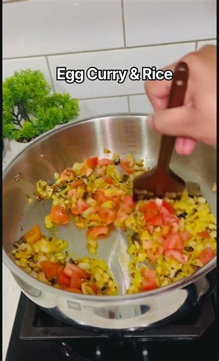 Easy Egg Curry & Rice Recipe | Simple Indian Homestyle Dinner 🍚❤️