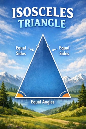 Isosceles Triangle for Beginners #isoscelestriangle
