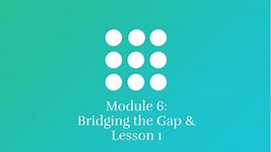 Module 6: Bridging the Gap and Lesson 1